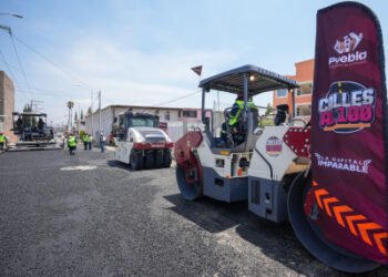 Presenta Pepe Chedraui Tren Capitalino de Pavimentación