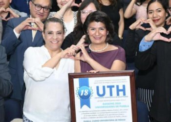 Ocupa UTH lugar 18 entre las mejores universidades de Puebla