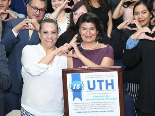 Ocupa UTH lugar 18 entre las mejores universidades de Puebla