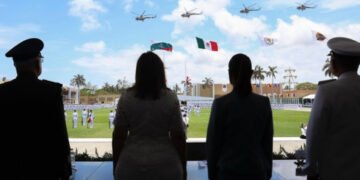 El amor vence al entreguismo y la ambición; la patria se ama y defiende: Presidenta en 112 Aniversario de la defensa del Puerto de Veracruz