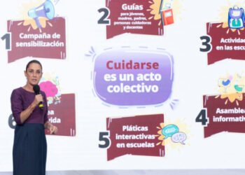 Presidenta presenta los 6 ejes de la Estrategia Nacional de Atención a la Salud Mental para las y los jóvenes: “El ABC de las Emociones”