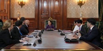 Presidenta Claudia Sheinbaum se reúne con el Alto Comisionado de las Naciones Unidas para los Derechos Humanos, Volker Türk