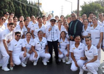 Participa BUAP en el desfile conmemorativo por el 164 Aniversario de la Batalla del 5 de Mayo