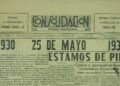 HOY SE CELEBRAN LOS 96 AÑOS DE LA CREACIÓN DEL SEMANARIO POBLANO “CONSOLIDACIÓN”