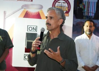 Con Puebla Brilla, Pepe Chedraui logra cobertura total de luminarias LED en el Barrio de Xonaca