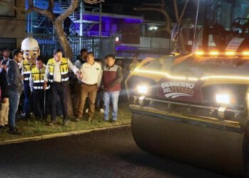 PEMEX y Gobierno Estatal impulsan pavimentación sin precedentes en Puebla capital