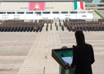 La soberanía no se negocia, la independencia se defiende todos los días: Presidenta en 106 Aniversario de la Columna de la Legalidad