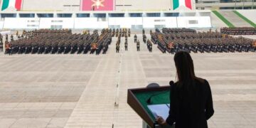 La soberanía no se negocia, la independencia se defiende todos los días: Presidenta en 106 Aniversario de la Columna de la Legalidad