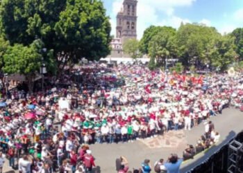 Con unidad, Puebla muestra solidaridad en la defensa de la soberanía nacional