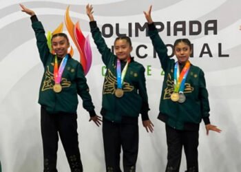 Representativo poblano obtiene resultados positivos en gimnasia