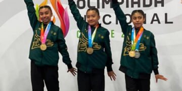 Representativo poblano obtiene resultados positivos en gimnasia