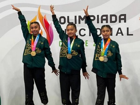Representativo poblano obtiene resultados positivos en gimnasia