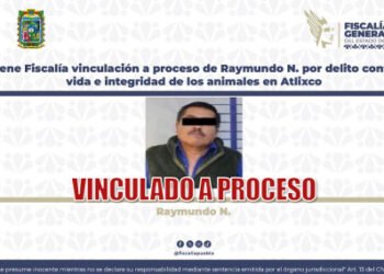 Obtiene Fiscalía vinculación a proceso de Raymundo N. por delito contra la vida e integridad de los animales en Atlixco