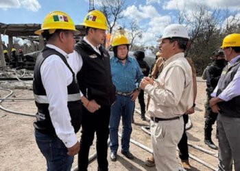 Supervisa gobernador Armenta Mier zona de emergencia en Tepeaca