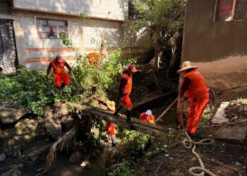 Refuerza Gobierno de Pepe Chedraui acciones preventivas ante la temporada de lluvias en Romero Vargas