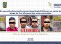En operativo interinstitucional, desarticula FGE punto de venta de droga de “Los Chayote; hay cuatro detenidos