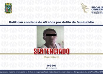 Ratifican condena de 45 años por delito de feminicidio