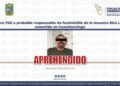 Captura FGE a probable responsable de feminicidio de la Maestra Elsa Leticia cometido en Cuautlancingo
