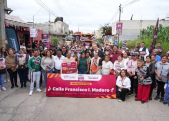 Arranca Pepe Chedraui rehabilitación vial en la Junta Auxiliar de San Sebastián de Aparicio