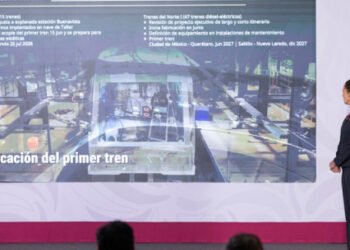 Vamos muy adelantados, el objetivo es inaugurar CDMX-Pachuca y CDMX-Querétaro en 2027: Presidenta Claudia Sheinbaum