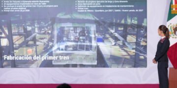 Vamos muy adelantados, el objetivo es inaugurar CDMX-Pachuca y CDMX-Querétaro en 2027: Presidenta Claudia Sheinbaum