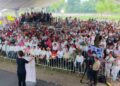 “Se gobierna escuchando al pueblo”: Presidenta Claudia Sheinbaum inaugura obras para prevenir inundaciones en 5 comunidades de Veracruz