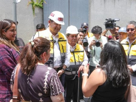 Gobierno Estatal acelera transformación vial en Juntas Auxiliares de Puebla