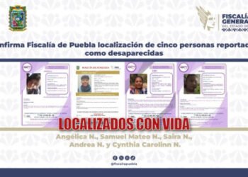 Confirma Fiscalía de Puebla localización de cinco personas reportadas como desaparecidas