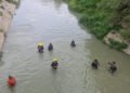 Gobierno estatal realiza búsqueda de una persona en el Canal de Valsequillo