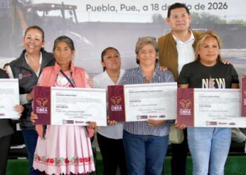 Impulsa gobierno estatal 508 proyectos de Obra Comunitaria en la capital poblana