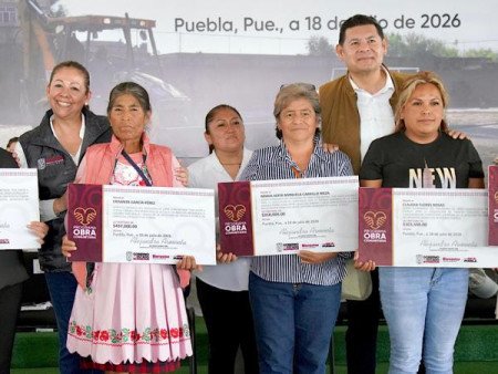 Impulsa gobierno estatal 508 proyectos de Obra Comunitaria en la capital poblana