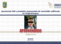Aprehende FGE a probable responsable de homicidio calificado en Chignahuapan