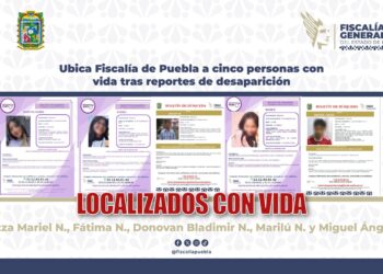 Ubica Fiscalía de Puebla a cinco personas con vida tras reportes de desaparición