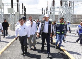 Subestación eléctrica asegura desarrollo industrial en San José Chiapa: Armenta Mier
