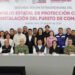 Gobierno Federal y Estatal instalan Primer Puesto de Mando de Protección Civil