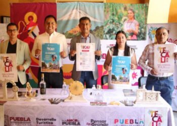 Fomenta Gobierno del Estado de Puebla llegada de turistas en Tecali de Herrera