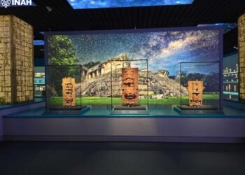 Las civilizaciones del México antiguo, en Shanghái, China