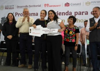 Estamos cumpliendo los sueños del pueblo de México: Presidenta entrega Viviendas del Bienestar en Morelia; la meta nacional es 1.8 millones