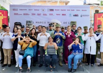 Feria de Paz acerca salud gratuita a familias de la Sierra Norte.