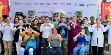 Feria de Paz acerca salud gratuita a familias de la Sierra Norte.