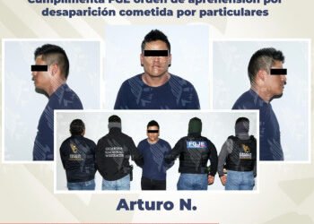Cumplimenta FGE orden de reaprehensión por desaparición cometida por particulares