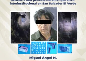 Asegura FGE inmueble con túnel y detiene a una persona durante operativo interinstitucional en San Salvador El Verde