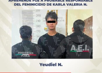 Aprehende FGE a probable responsable del feminicidio de Karla Valeria N.