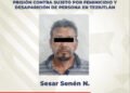 Gana FGE sentencia de más de 61 años de prisión contra sujeto por feminicidio y desaparición de persona en Teziutlán