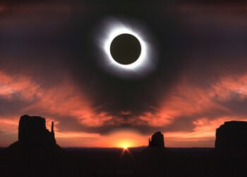 España vive el primero de una excepcional tríada de eclipses solares