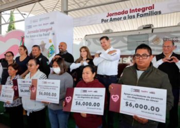 Con amor, Gobierno Estatal lleva salud, apoyos y bienestar a las familias