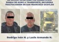 En acción oportuna, FGE desarticula banda de robo a transporte, recupera tractocamión en San Francisco Ocotlán