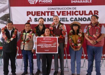 Arranca Gobierno de Pepe Chedraui construcción del Puente Vehicular de San Miguel Canoa