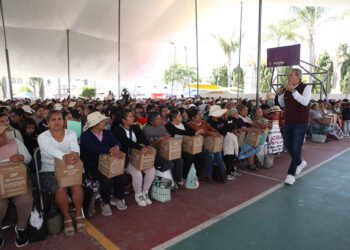 Entrega Pepe Chedraui más de 5 mil despensas del programa “Alimentación Imparable” en San Miguel Canoa