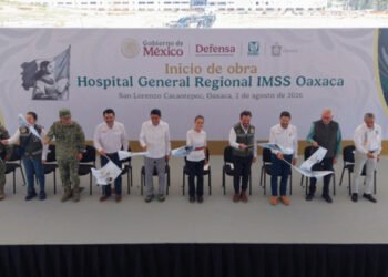 Presidenta encabeza inicio de obra de Hospital General Regional IMSS Oaxaca y anuncia uno nuevo del IMSS Bienestar